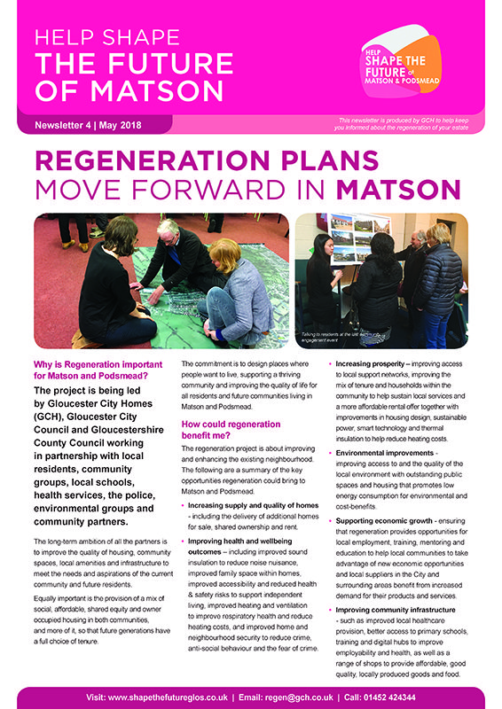 Front cover of Matson newsletter issue 4