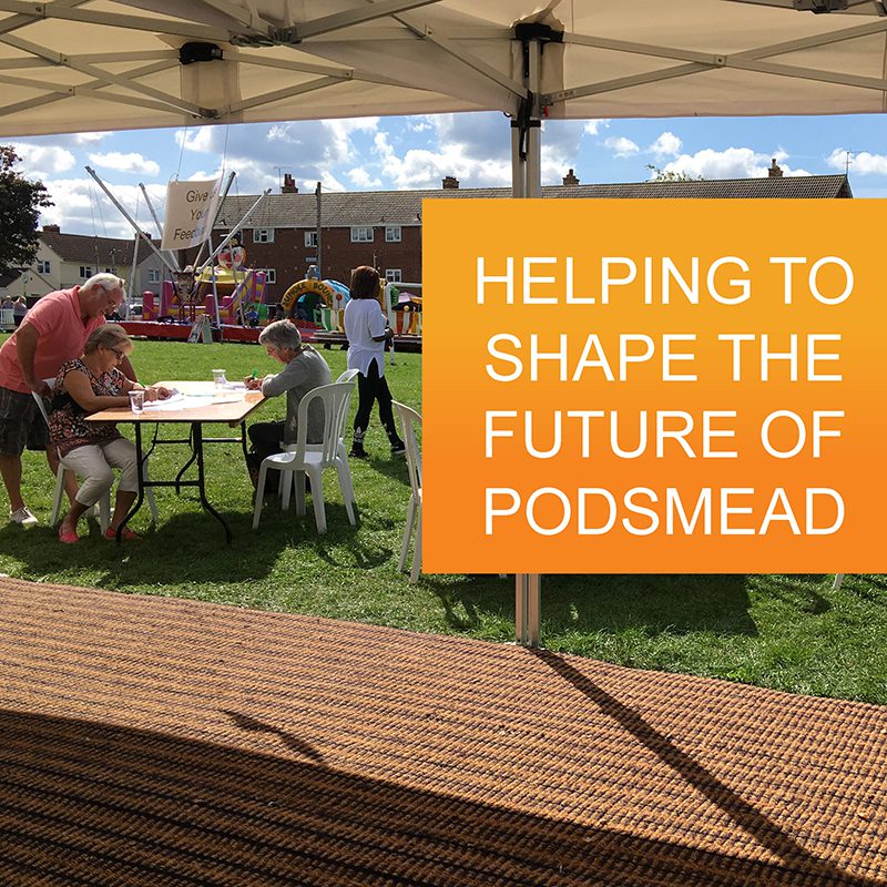 Front cover of Podsmead newsletter issue 1