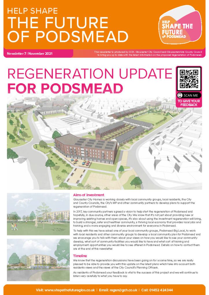 Future of Podsmead Newsletter Cover Image